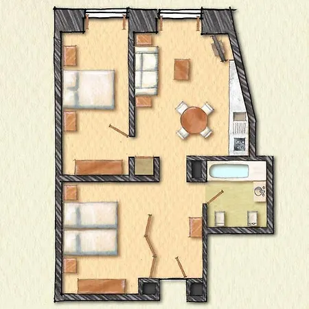 Apartmanhotel Alfama - Lounge